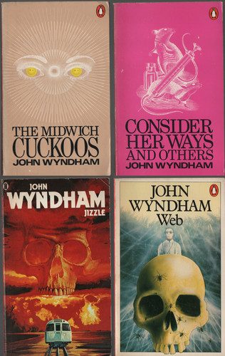 Lot john wyndham books - 4,