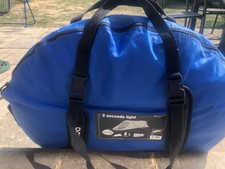 tent 2 second pop up portable lightweight festival Quechua 2-person new Blue