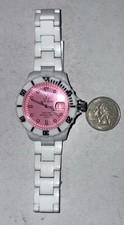 ToyWatch White & Pink
