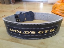 Golds Gym weight lifting belt well used ok.