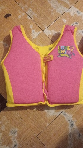 Love swim kids life jacket - love,