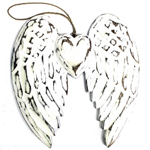 Hand crafted double angel wing - hand,