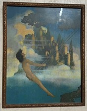 Antique MAXFIELD PARRISH Litho