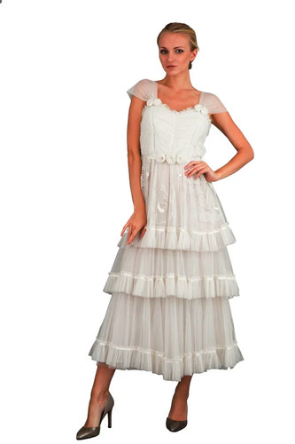 Nwt romantic frilled vintage - romantic,
