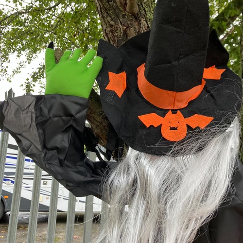 Halloween hanging witch - halloween,
