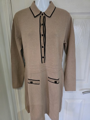 Reiss knitted dress vgc - knitted, l