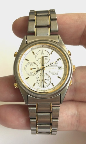Seiko 7t32 f050 titanium - seiko, 7t32-f050