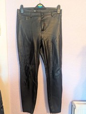 Zara Black Faux Leather