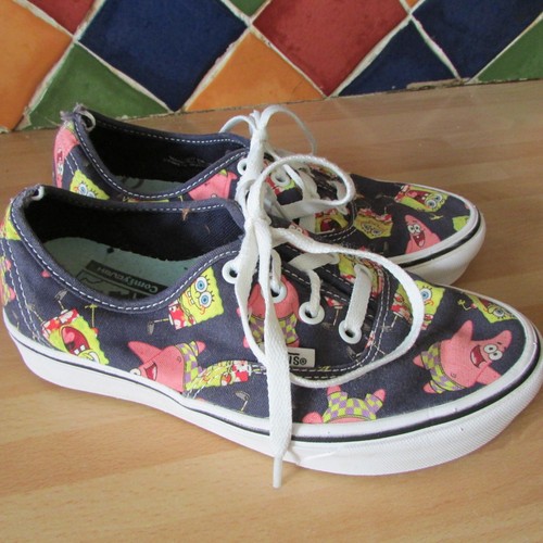Sponge bob square pants vans - pants,
