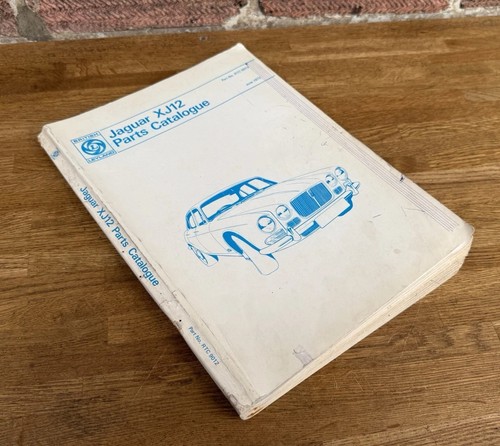 Vintage jaguar parts catalogue - jaguar,