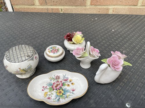 Bone china job lot - bone,