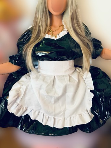 Lolita maid dress pantent - maid,