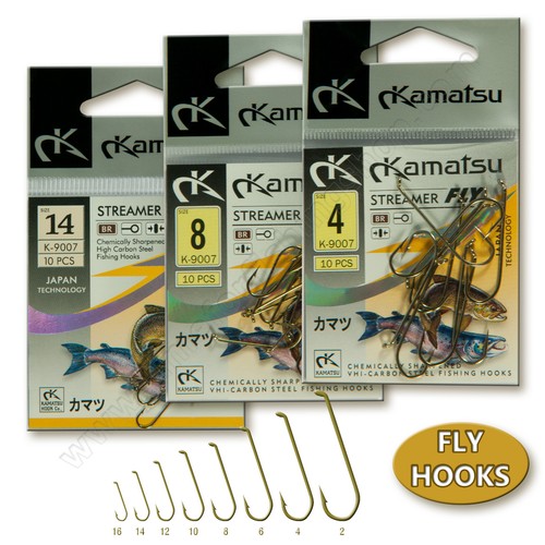 Streamer fly fishing - fly, hook
