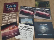 8- Vtg Pontiac Car  Sales