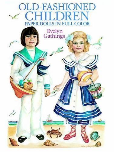 Old fashioned children paper - old-fashioned,