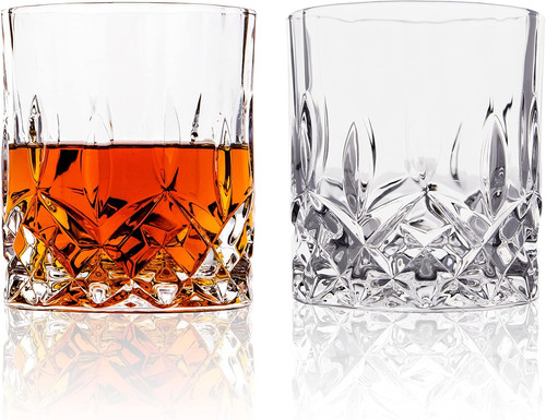 Crystal cut old fashioned - old,