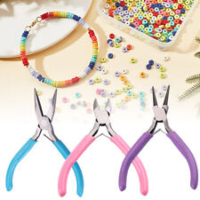 3Pcs Mini Pliers Jewellery Beading Set Craft Making Hand Tools DIY Repair Kit