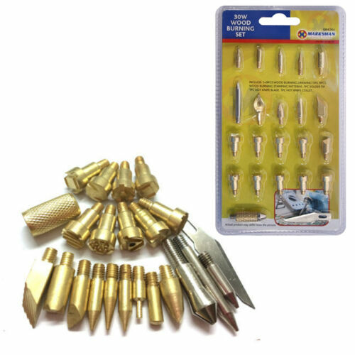 22pc replacement tip wood - tip,