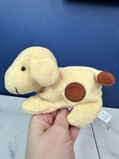 Vintage Spot the Dog Soft Plush Toy 1999 yellow 6” long by eden