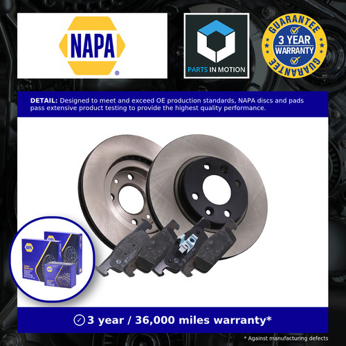 Vented brake discs and pads - vented,