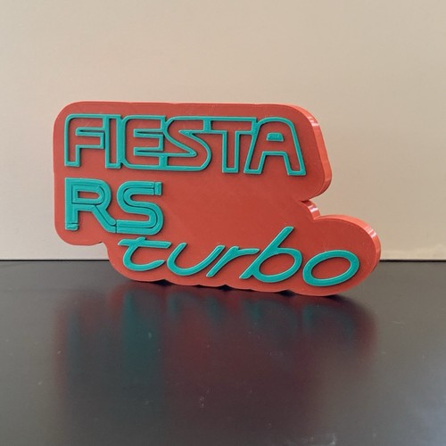 Ford fiesta turbo - turbo, badge