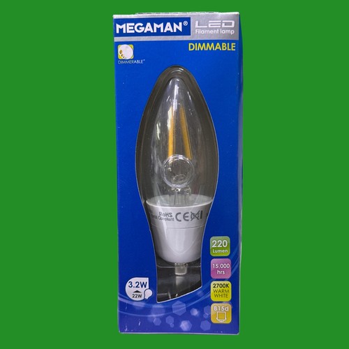 Megaman dimmable led - 3.2w,
