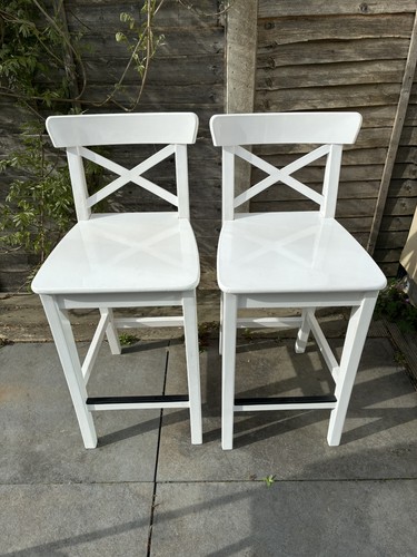 Gloss white breakfast - 2x, bar