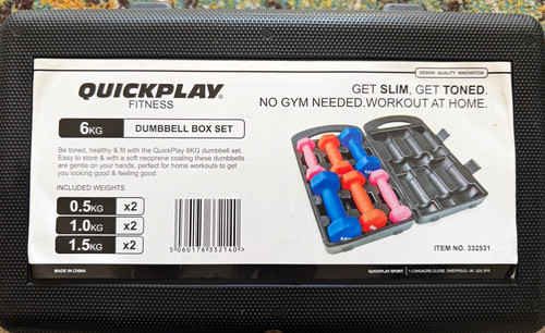 Quickplay fitness 6kg - fitness,