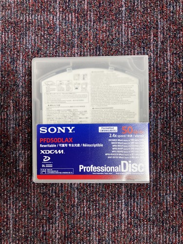 Box sony pfd50dla xdcam - 5,
