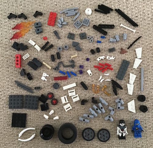 Lego ninjago skull - skull, motorbike