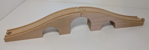 Wooden railway bridge - , brio