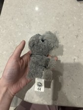 The Dog Artist Collection Miniature Schnauzer Puppy Plush Stuffed Toy 5”