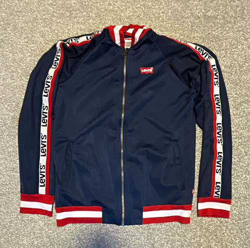 Levi boys navy track - track, jacket