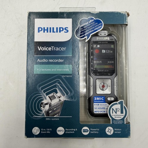 Philips voice tracer dvt6010 - tracer,