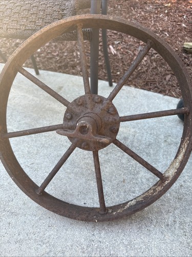 Vtg antique primitive steel - antique,