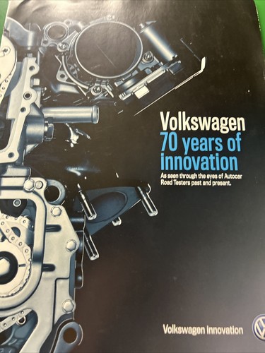 The volkswagen years of - vw,
