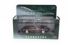 JAGUAR E-TYPE BRONZE 4907 VANGUARDS 1/43 GREAT BRITAIN CABRIOLET ROADSTER RHD