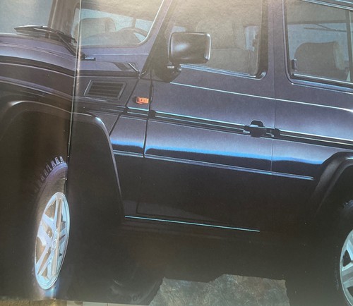 Mercedes benz brochure 1990 - mercedes, g
