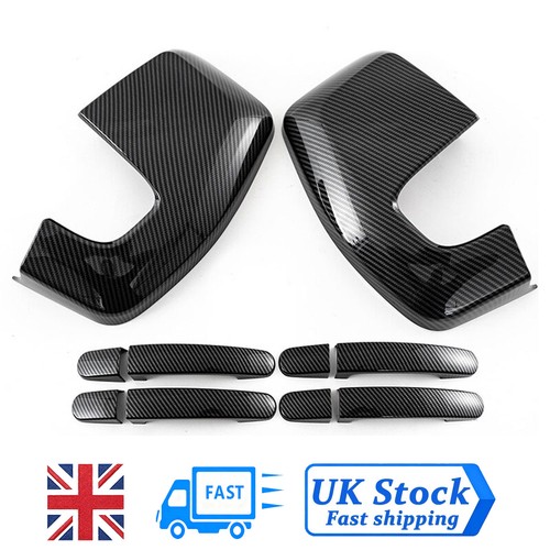 Carbon wing mirror cover door - carbon,