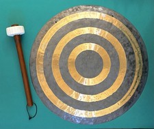 Sun Wind Gong with Wood Mallet