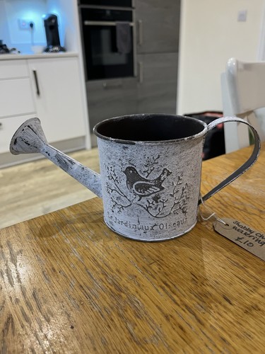 Mini metal watering can - metal,