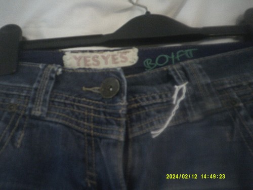 Yes boyfit blue denim - yes,