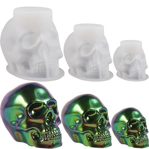 Skeleton head ornament - head,