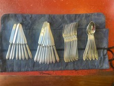 Vintage Swedish Silver Plate (Nysilver) cutlery - 31 pieces in total