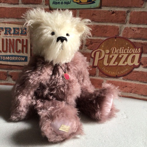 Gorgeous mohair artist bear - mohair,