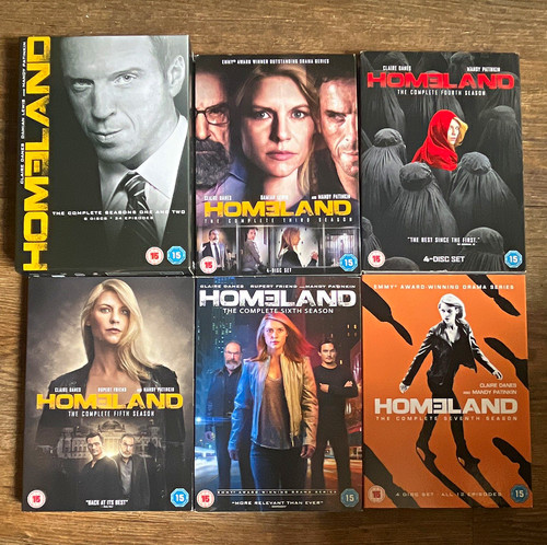 Homeland dvd box - dvd,