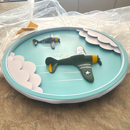 Children aeroplane round - aeroplane,