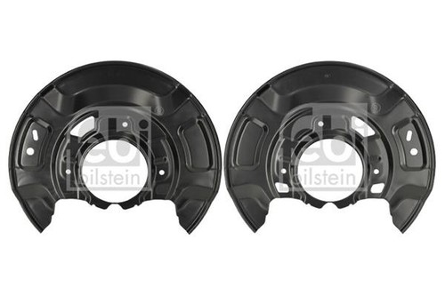Pair brake cover back - pair, plate