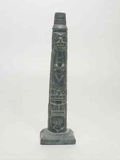 Abbott Totem Soapstone Pole (Made in Canada) 8.75"