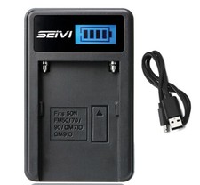 Battery Charger for Sony Alpha